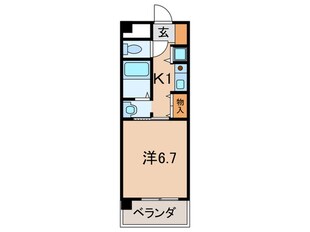 甲東リンガの物件間取画像